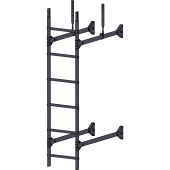 Лестница стеновая "Prestige 400 RAL 7024" Лестница стеновая "Prestige 400 RAL 7024"