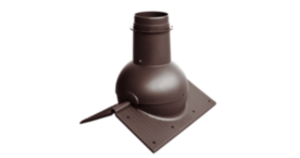 Коньковый элемент Krovent – Pipe-Cone