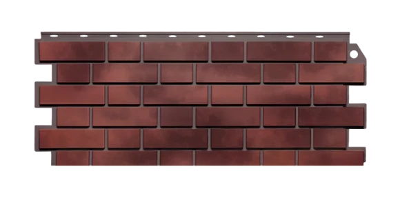 Фасадная панель "Кирпич Клинкерный 3D Керамически-черный"