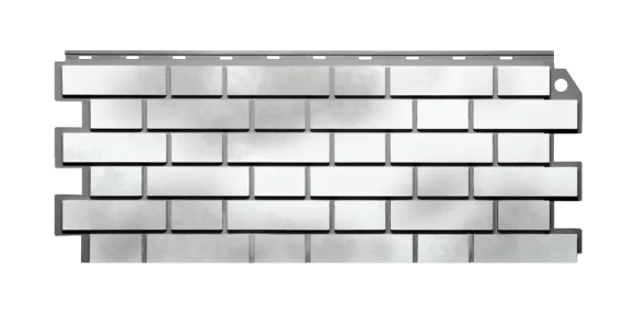 Фасадная панель "Кирпич Клинкерный 3D Серо-коричневый"
