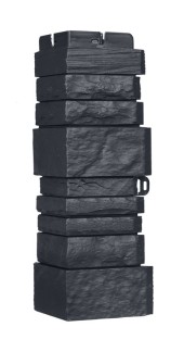 Угол фасадной панели "Сланец Графит" Угол фасадной панели "Сланец Графит"