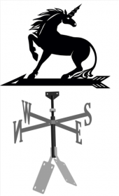 Флюгер "Единорог"