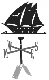 Флюгер "Корабль"