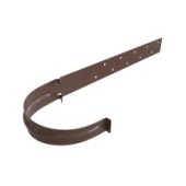 КРОНШТЕЙН ЖЕЛОБА МЕТАЛЛИЧЕСКИЙ, КОРИЧНЕВЫЙ «ЭЛИТ»