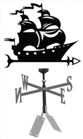 Флюгер "Фрегат"