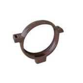 ХОМУТ ТРУБЫ ПВХ, КОРИЧНЕВЫЙ «ЭЛИТ»