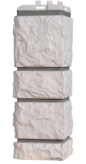 Угол фасадной панели "Камелот Пломбир" Угол фасадной панели "Камелот Пломбир"