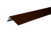 Наличник оконный металлический (полиэстер) "Коричневый" Наличник оконный металлический (полиэстер) "Коричневый"
