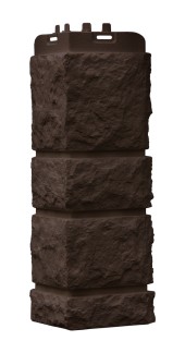 Угол фасадной панели "Камелот Коричневый" Угол фасадной панели "Камелот Коричневый"