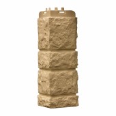 Угол фасадной панели "Камелот Песочный" Угол фасадной панели "Камелот Песочный"