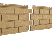 Фасадная панель "Клинкер Горчичный"