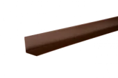 Уголок металлический (полиэстер) внутренний "Коричневый" Уголок металлический (полиэстер) внутренний "Коричневый"